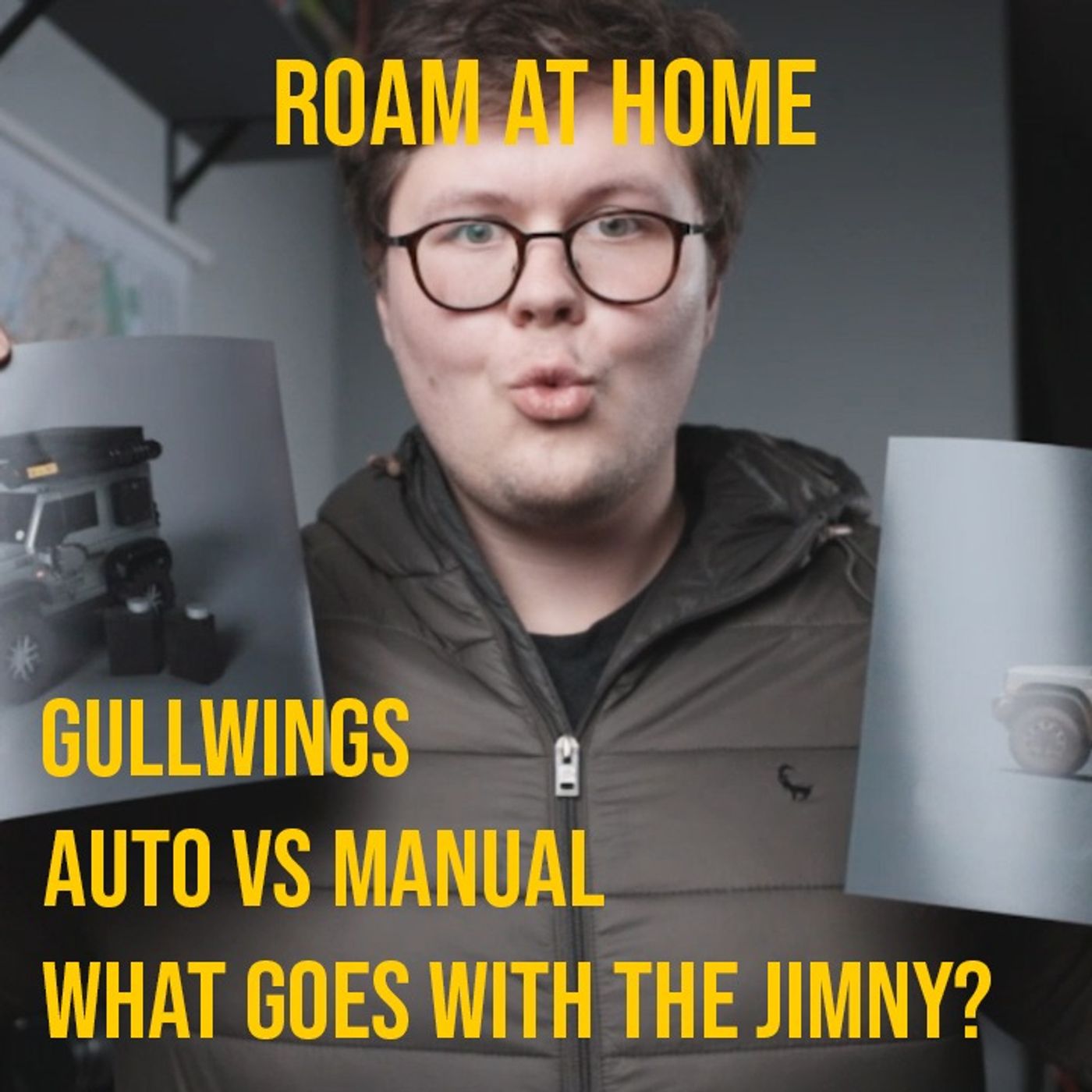 ROAM Podcast: Episode 13 ROAM at Home: Auto vs Manual, Gullwings & What Extra's Are Being Sold With The Jimny ROAM Podcast: Episode 13 ROAM at Home: Auto vs Manual, Gullwings & What Extra's Are Being Sold With The Jimny