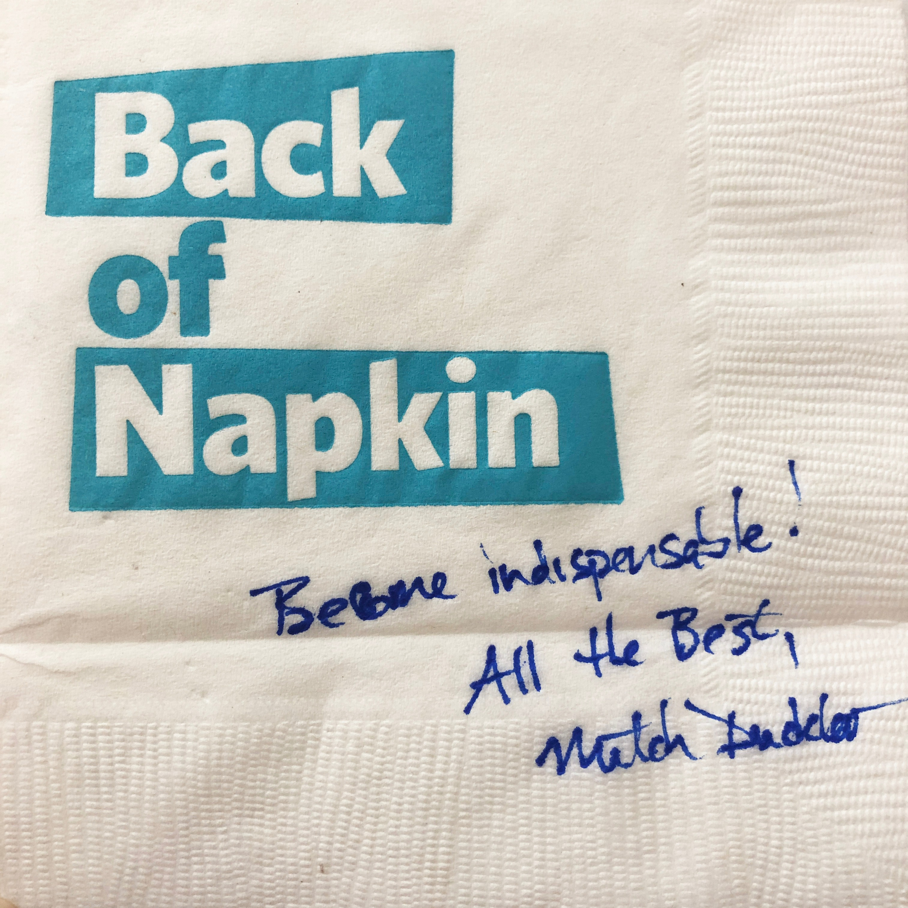 Back of Napkin: Is your brand invisible?