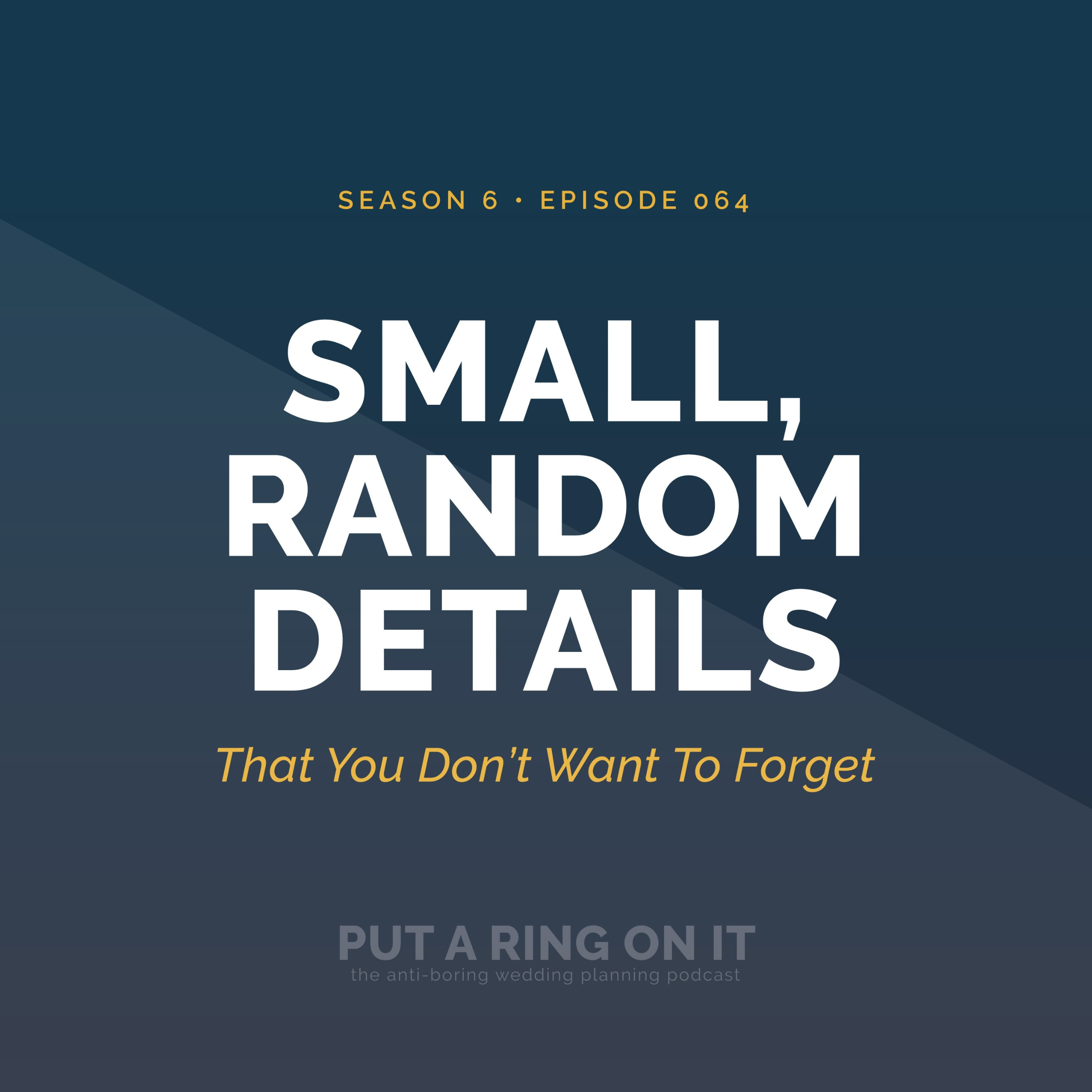 Put A Ring On It: The Wedding Planning Podcast