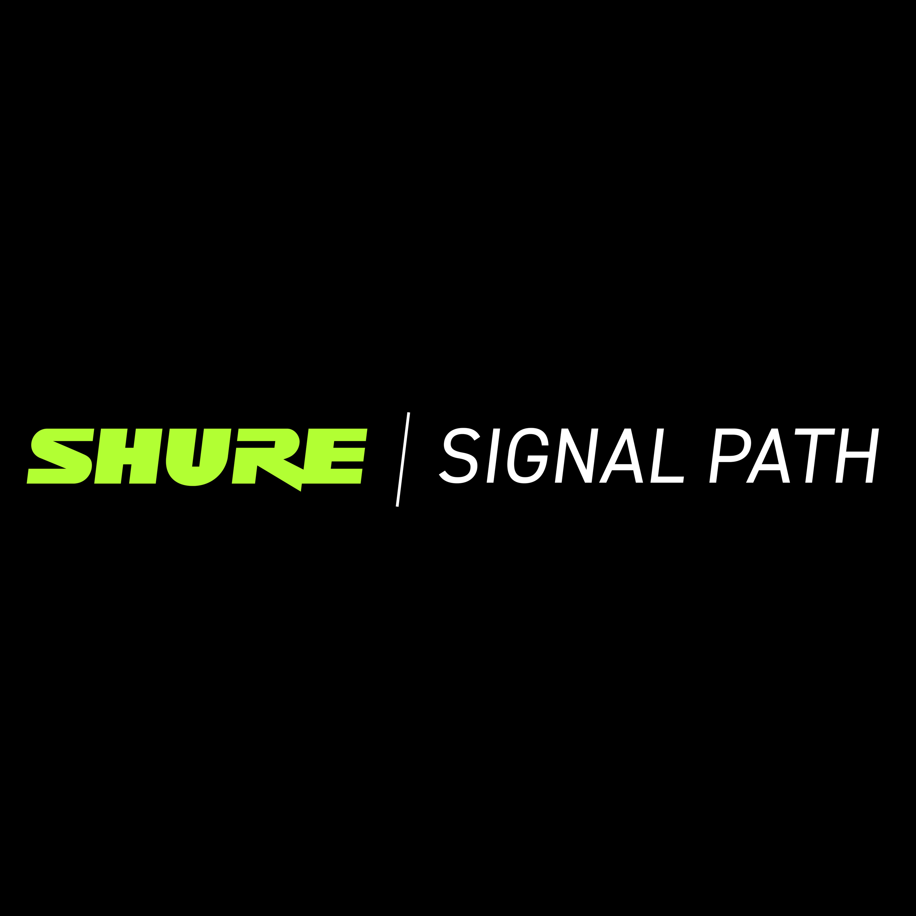 Signal Path by Shure Listen via Stitcher for Podcasts
