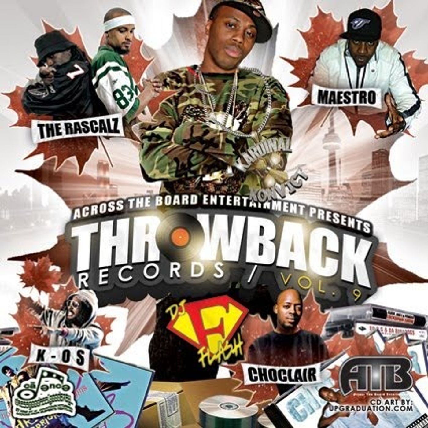 DJ Flash-Throwback Records Vol 9 (Best Of Canadian Hip Hop)