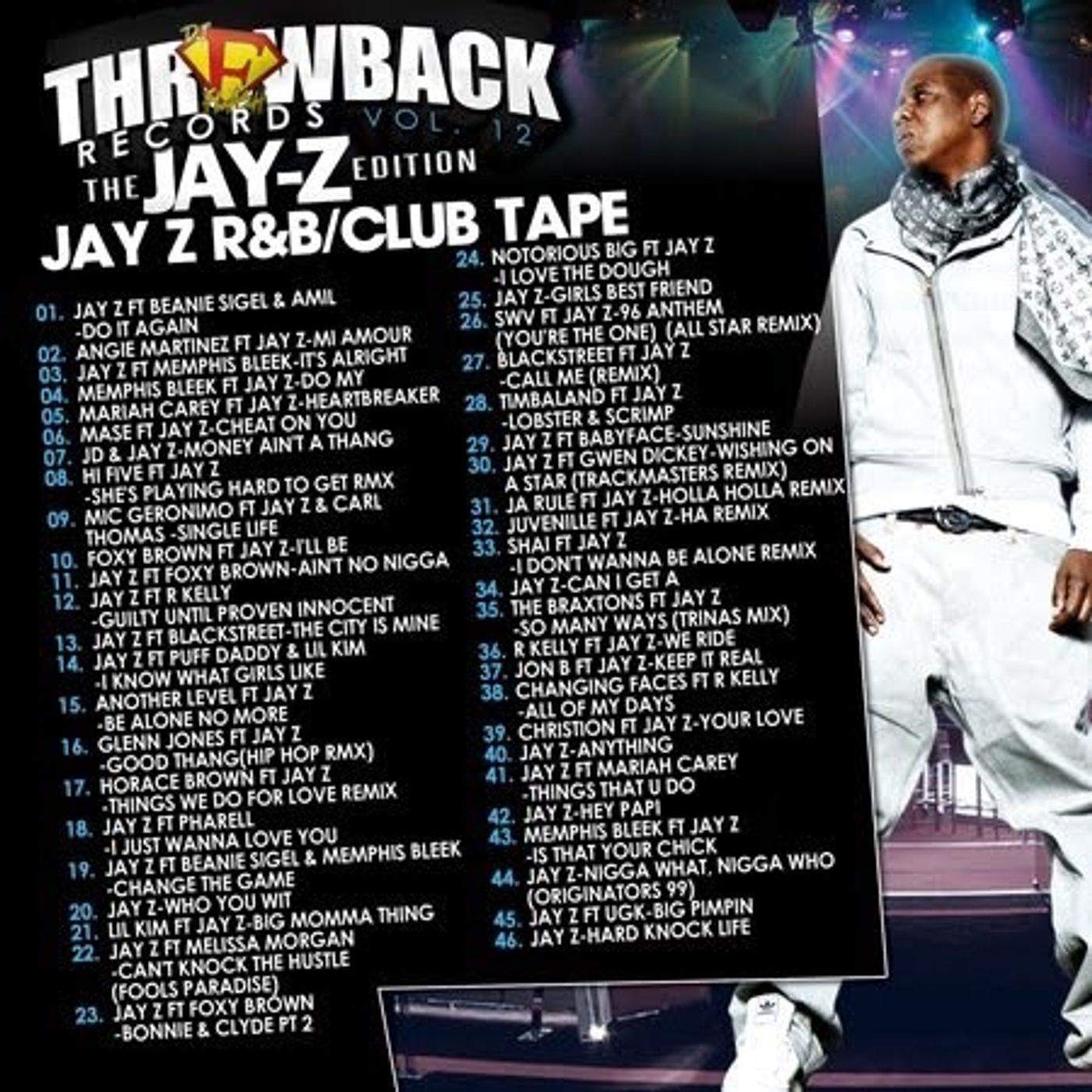 DJ Flash-Throwback Records Vol 12 (Best Of Jay Z Street Records)