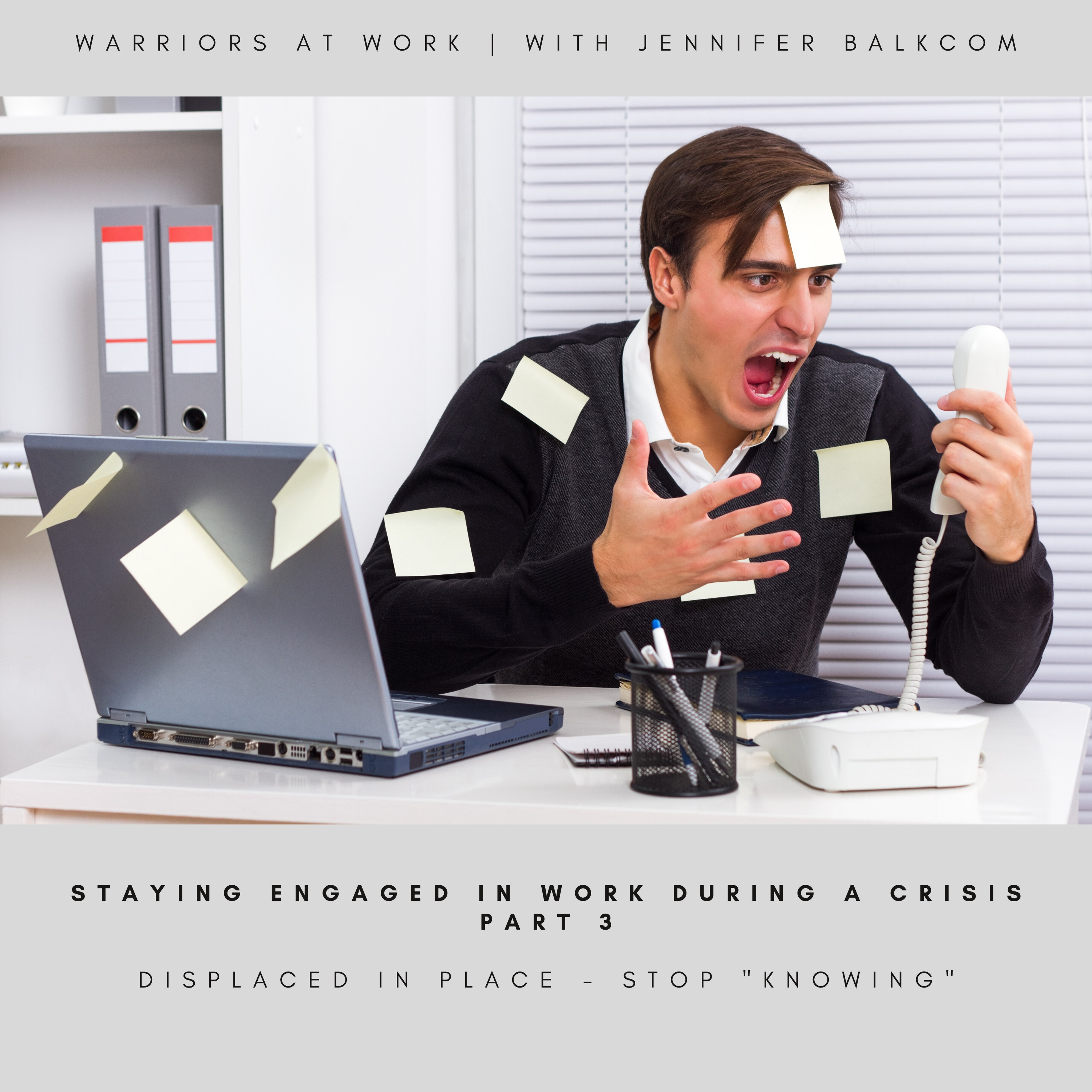 3 Displaced in Place - Stop "Knowing" episode artwork
