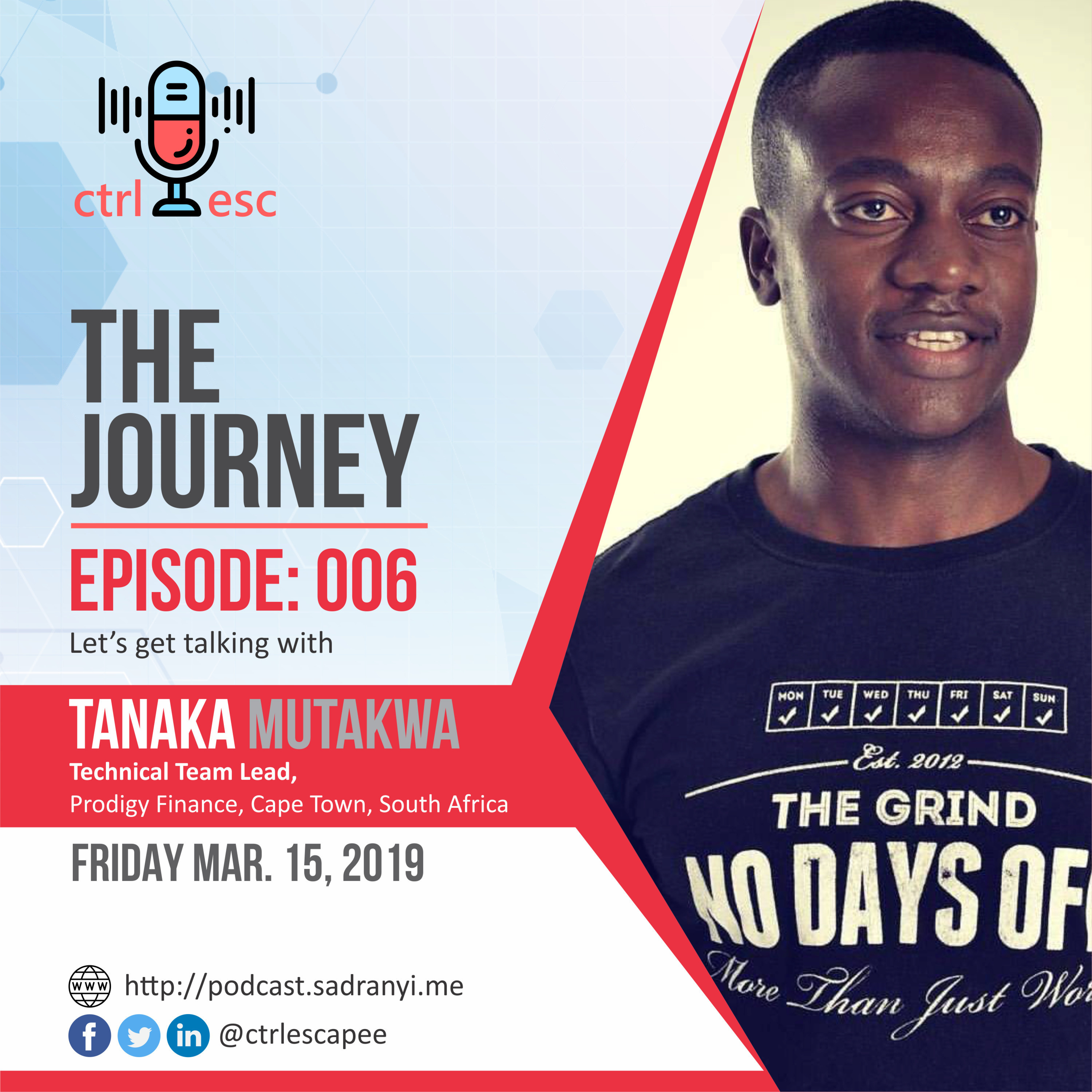 The Journey Episode #006 - Tanaka Mutakwa