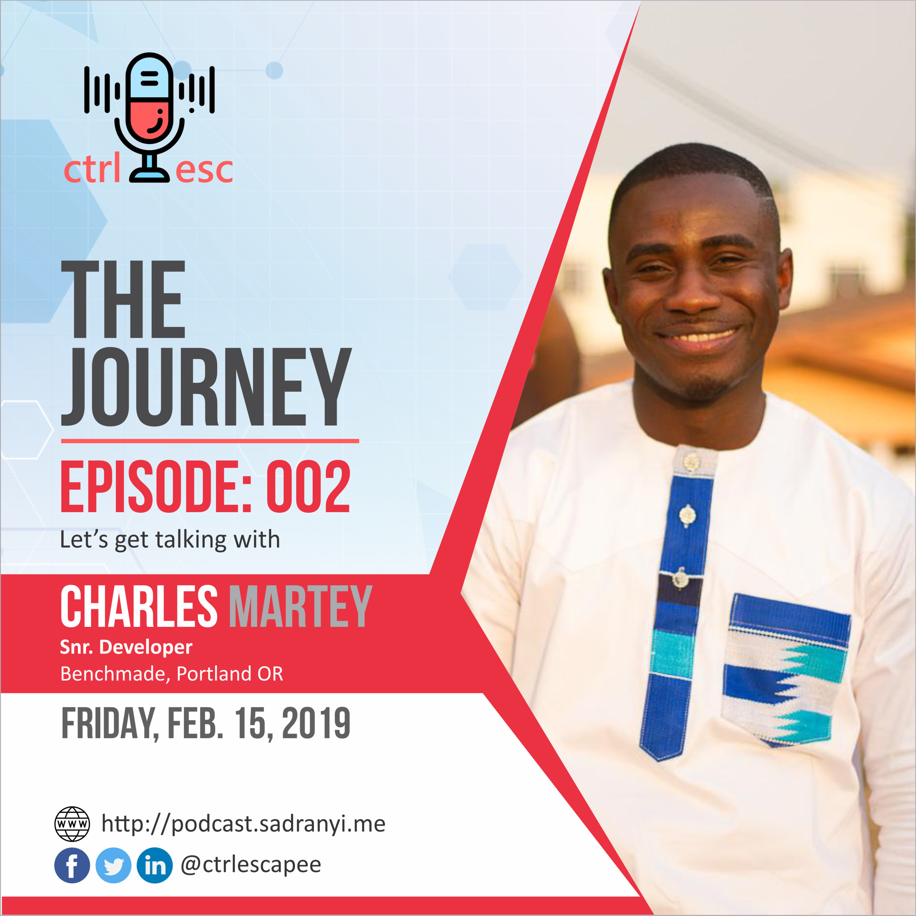 The Journey Episode #002 - Charles Martey