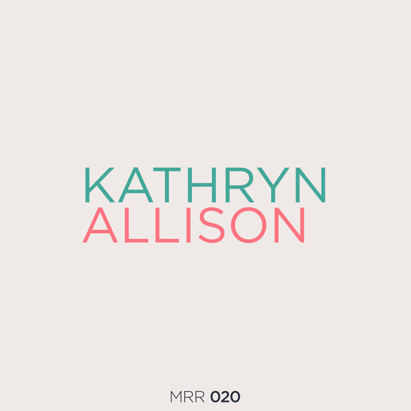 a conversation with Kathryn Allison