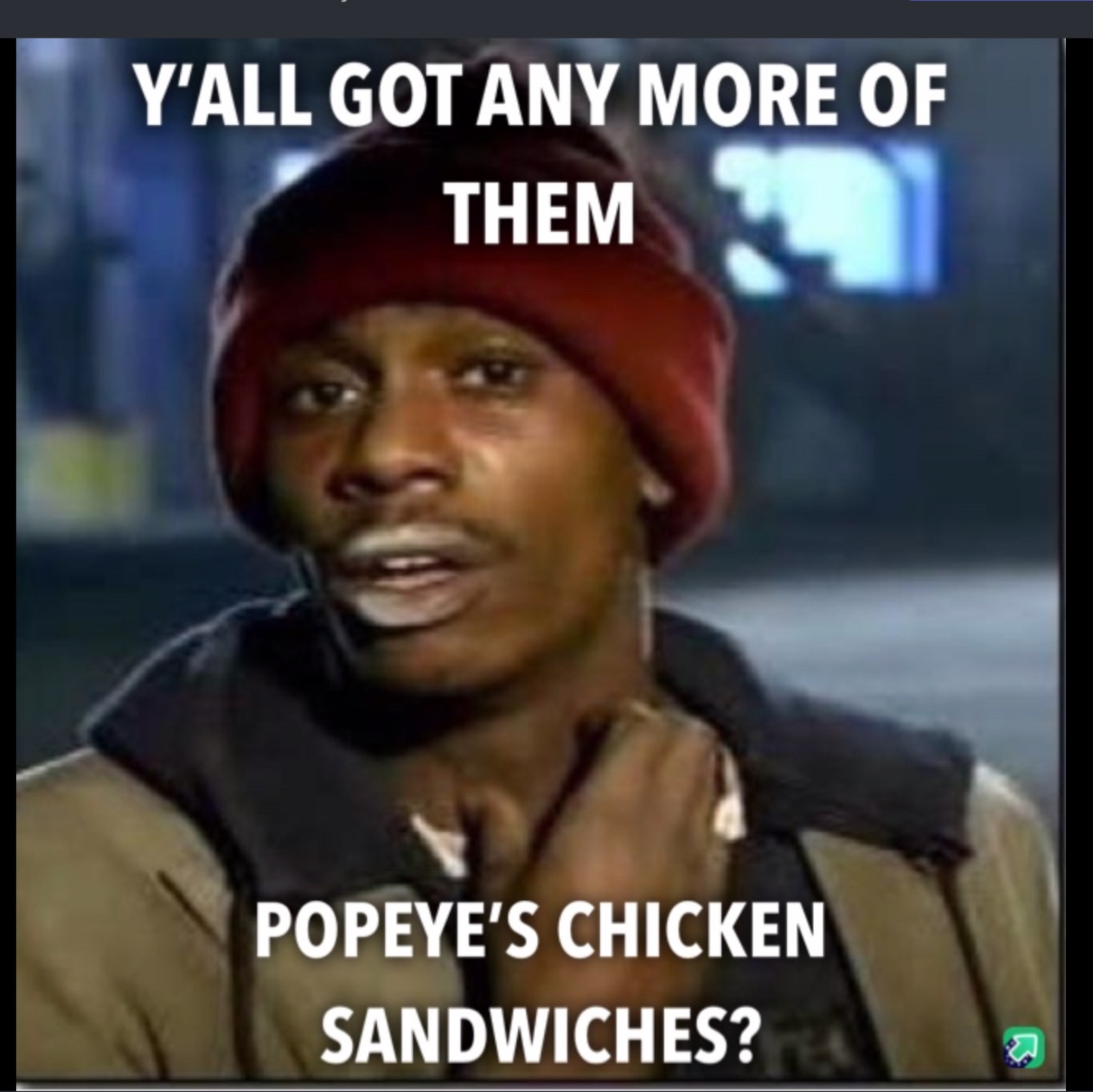 Chicken Sandwich Crack