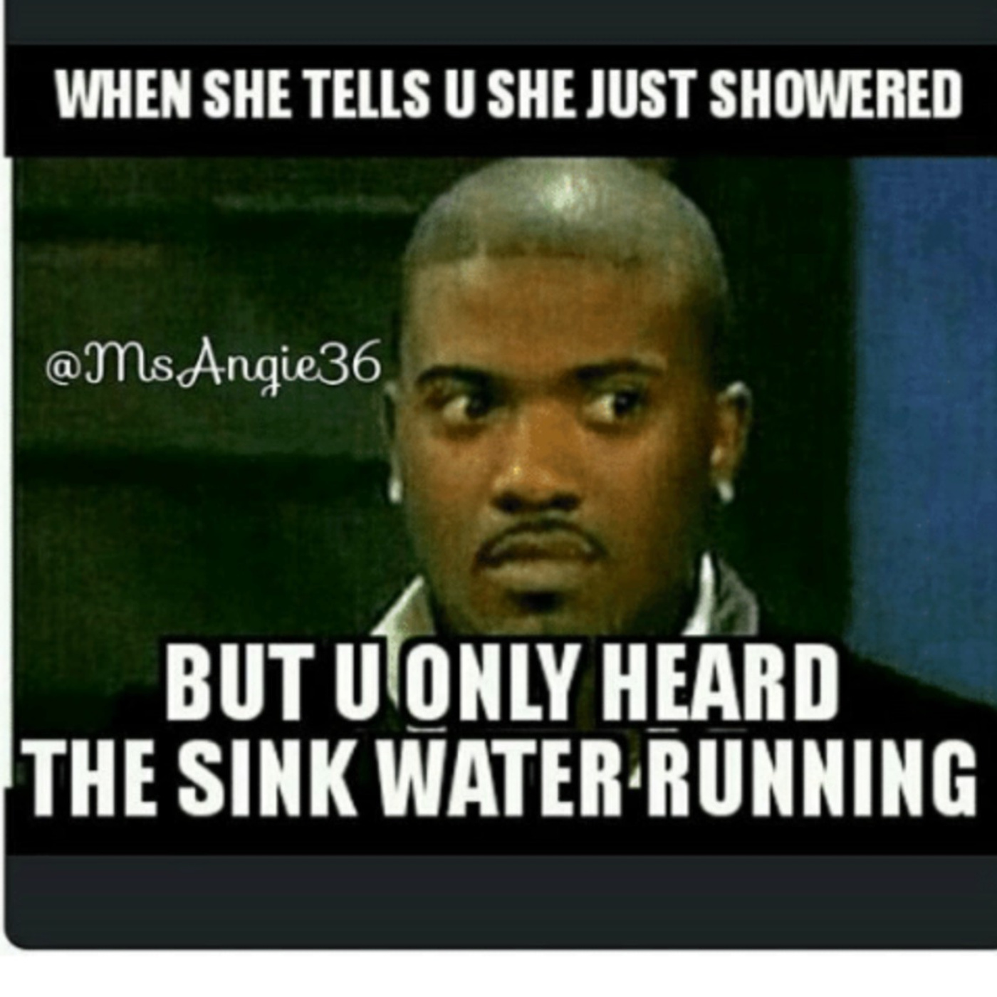 Spread The Cheeks And Let The Water Run