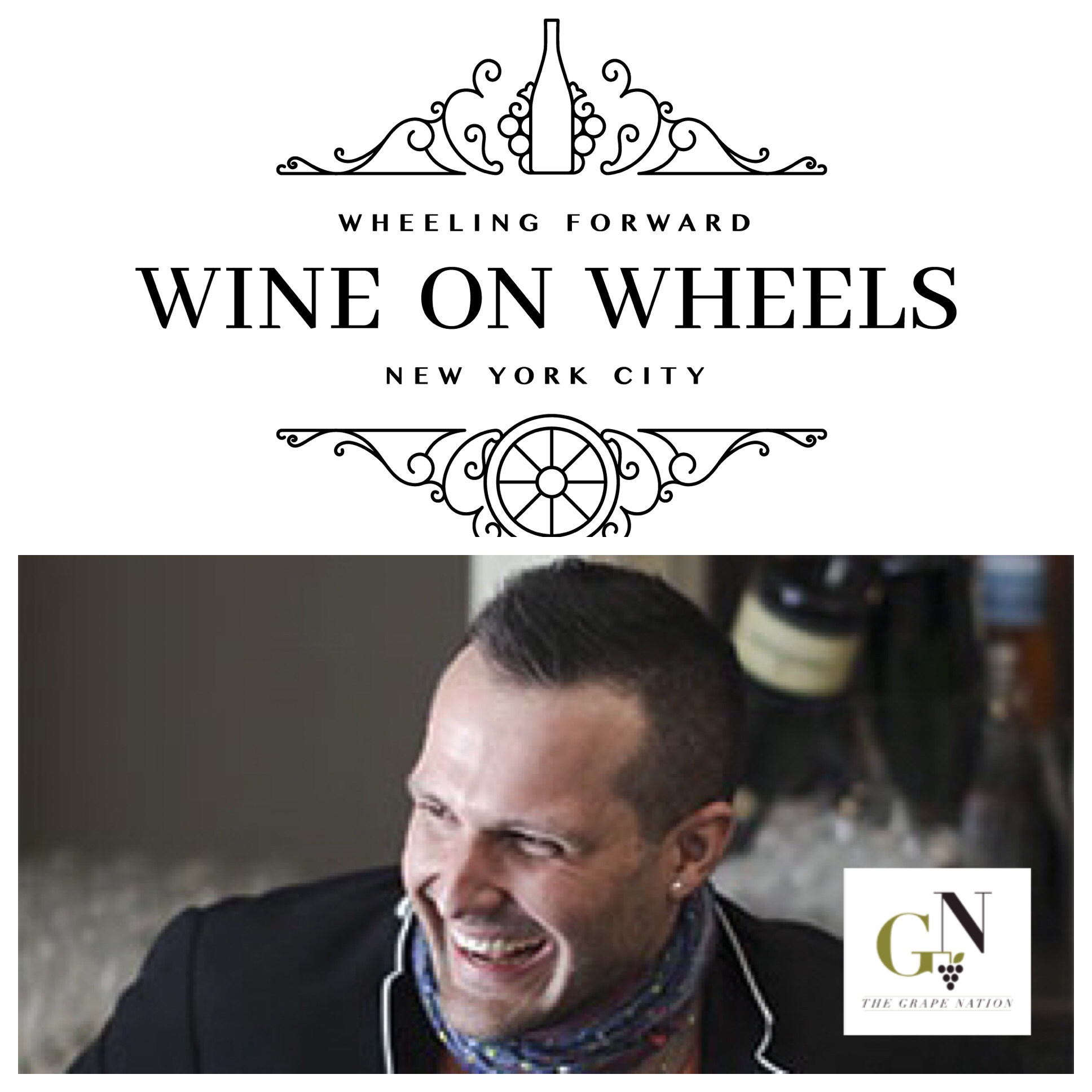 Yannick Benjamin, Sommelier & Co_Founder and Director of Development for Wheeling Forward and Wine on Wheels