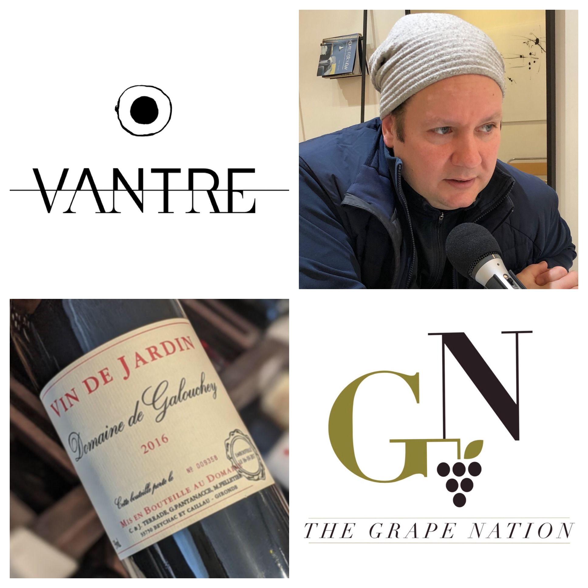 Marco Pelletier, Sommelier, Proprietor of Vantre, Paris and Partner/Vigneron, Domaine Galouchey, Bordeaux, France.