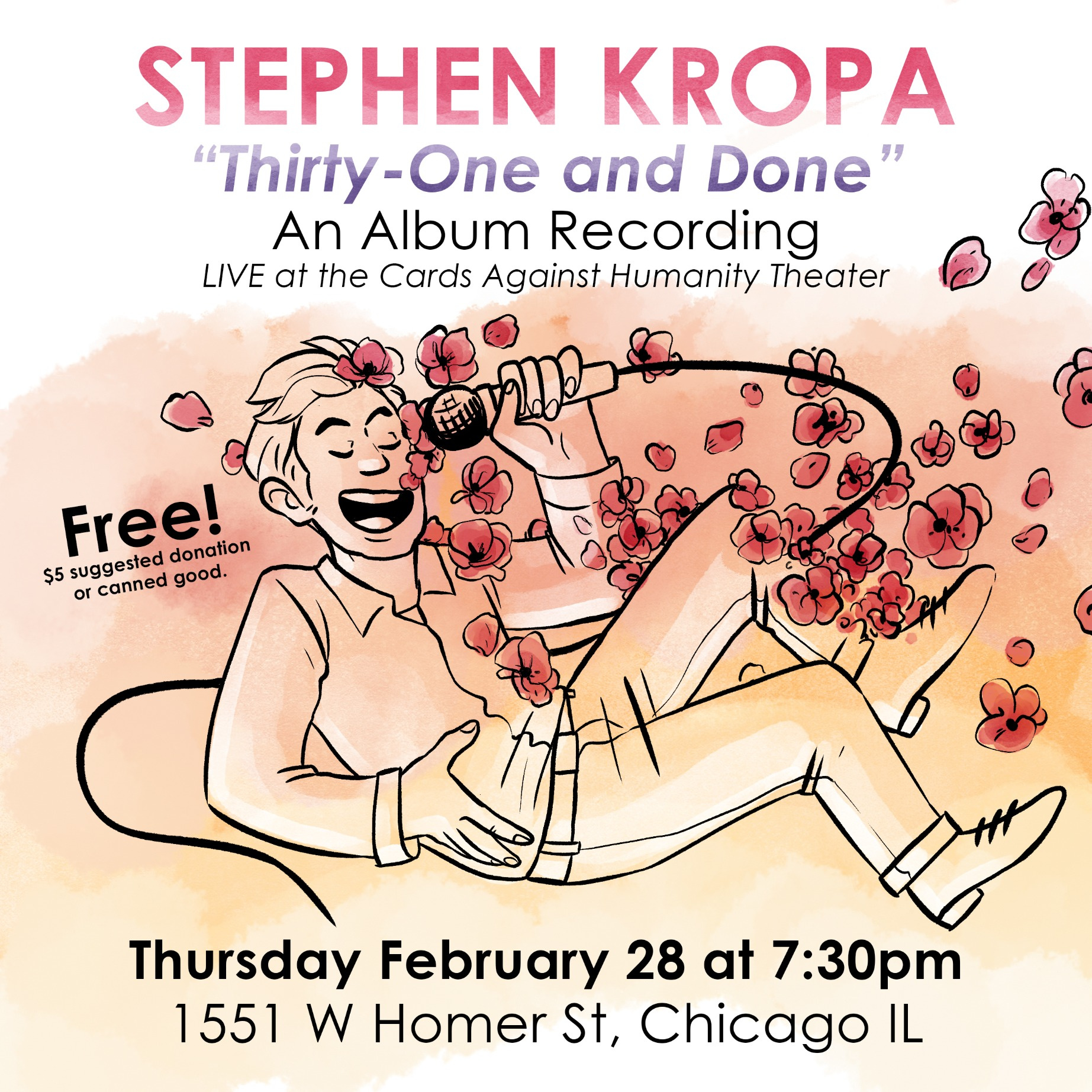 Bonus Live Show Announcement