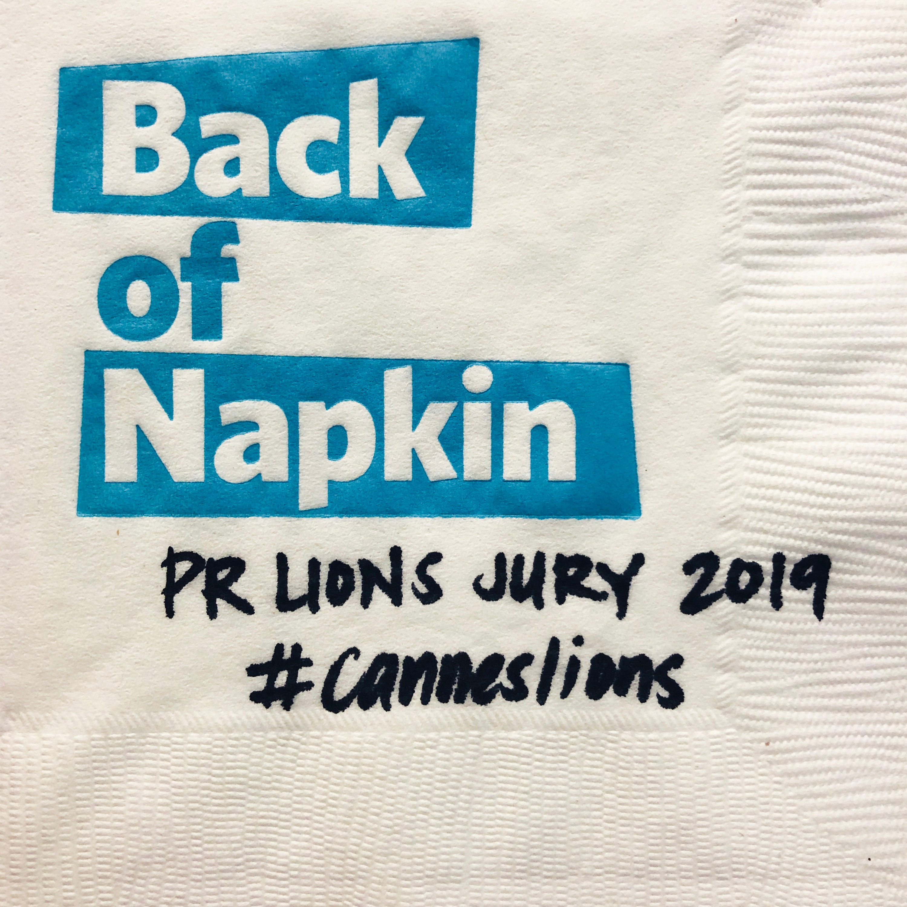 Back of Napkin: CMO hot topics discussed in less time than lunch.