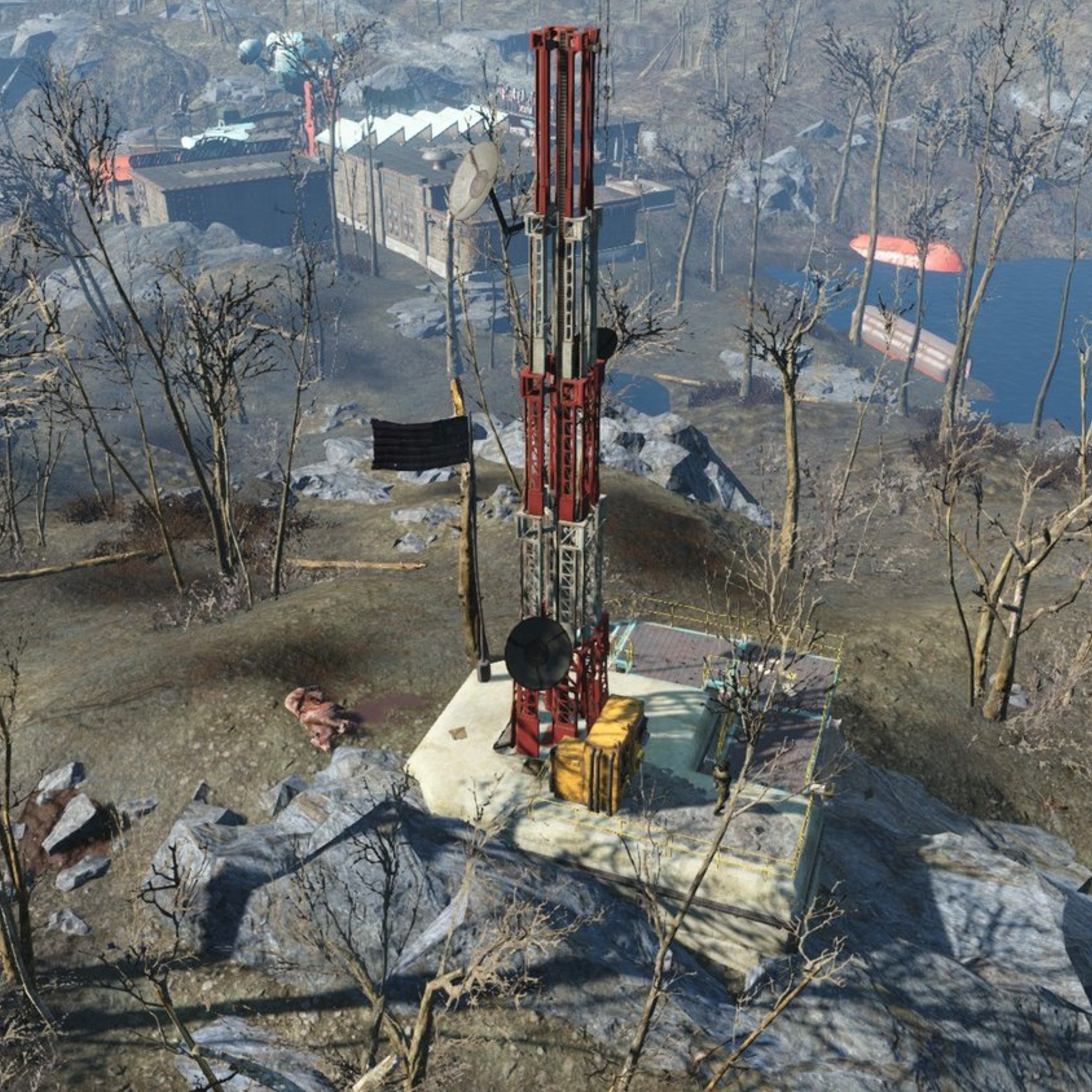 Радиосигнал оскар зулу в fallout 3. Fallout радиосигнал. Станция вещания wkml fallout 3. Радиовышки в 3 фоллаут. Фоллаут 3 mdpl 13 электростанция.