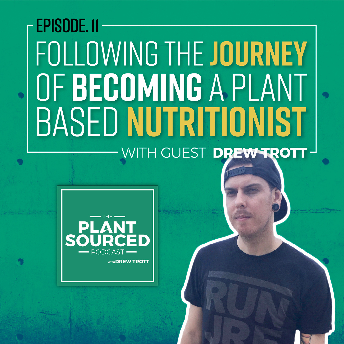 #11: Following The Journey Of Becoming A Plant-Based Nutritionist | Drew Trott
